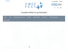 Tablet Screenshot of canadianworker.coop